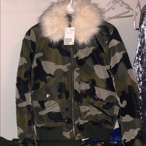 Brand new camouflage coat